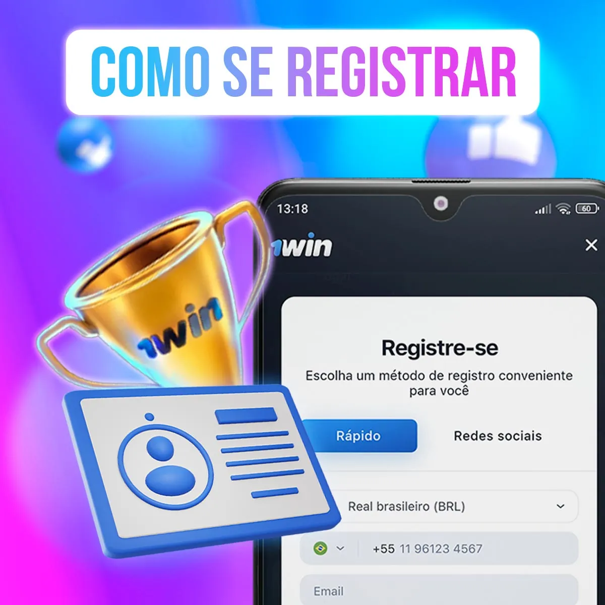 O processo de registro na plataforma da casa de apostas 1win no mercado brasileiro