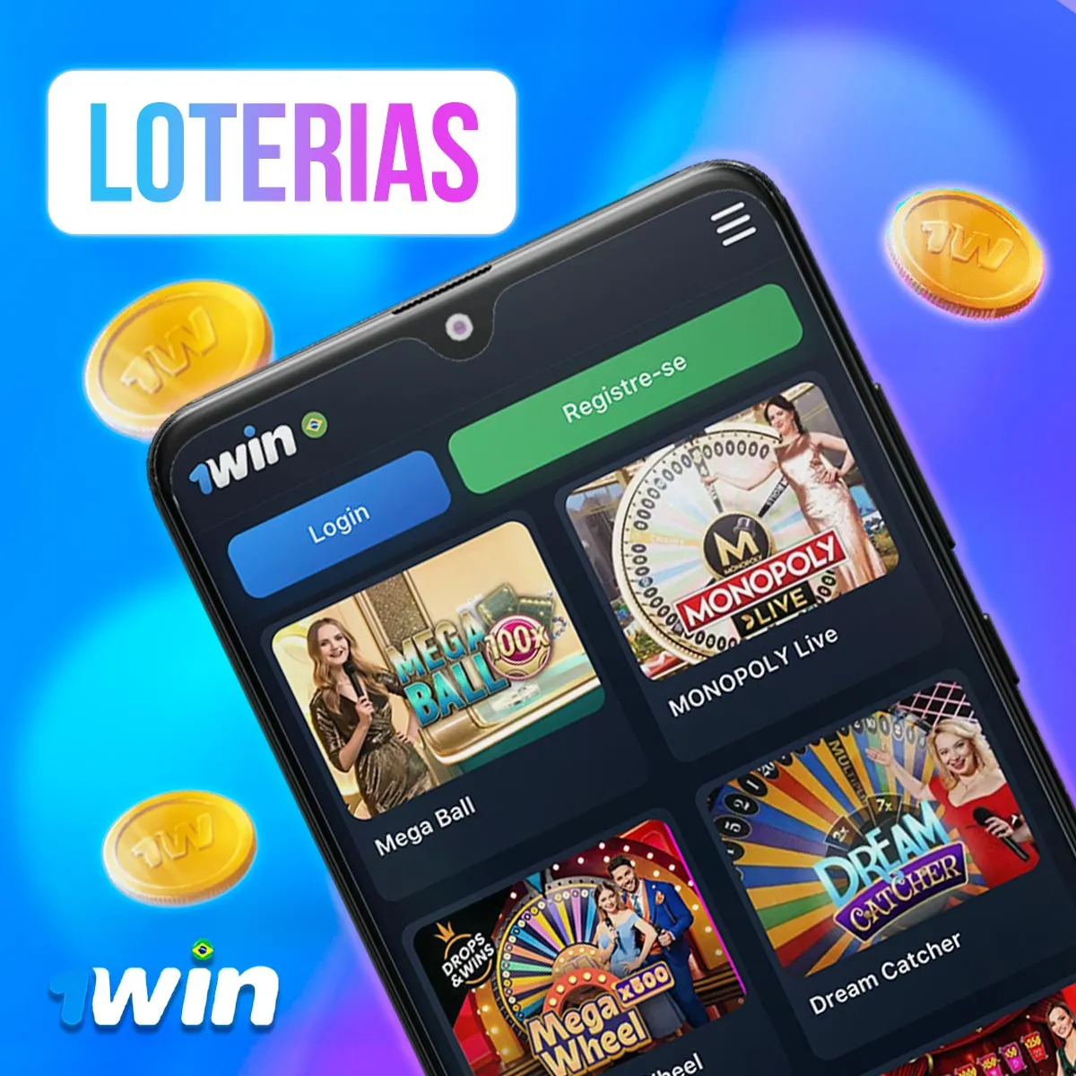 Loterias no aplicativo móvel 1win no mercado brasileiro