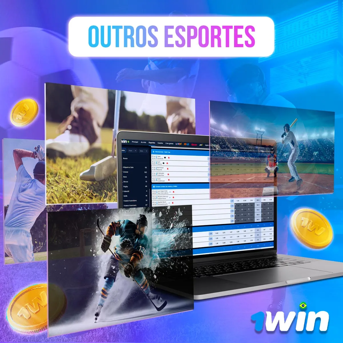 Apostas em esportes na casa de apostas 1win no mercado brasileiro