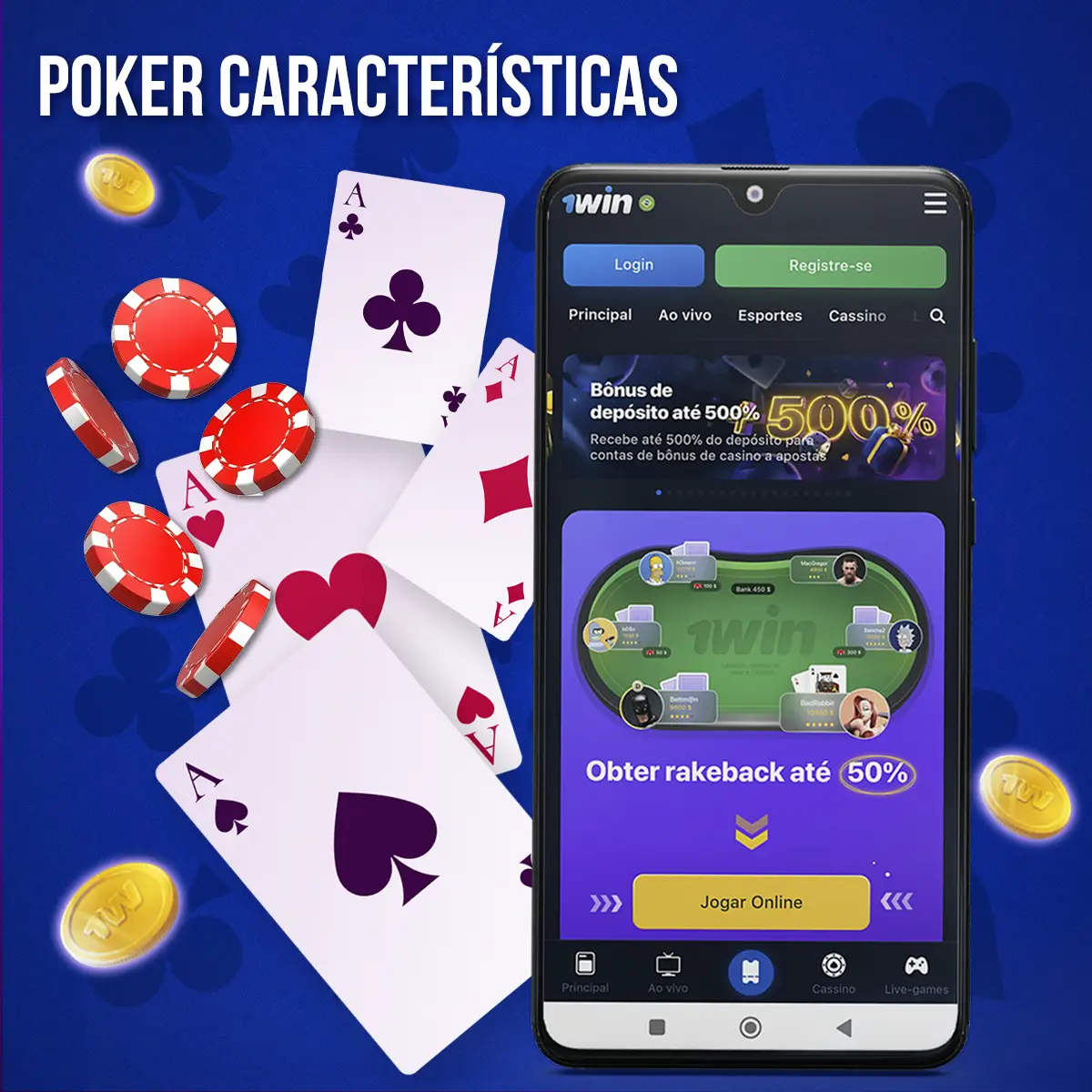 Plataforma de poker da Win